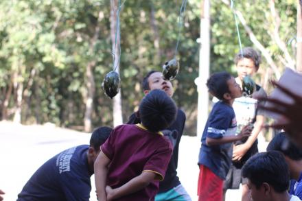 HUT RI ke-74, Garda Muda Tromenggolo Gelar Lomba Anak-Anak